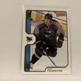 #182 Scott Thornton San Jose Sharks  2002-03 UD Victory Hockey Card AG