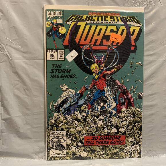 #35 Quasar Operation Galactic Storm  Marvel Comics BI 8768