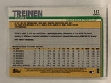 #147 Blake Treinen Oakland Athletics 2019 Topps Series One Baseball Card