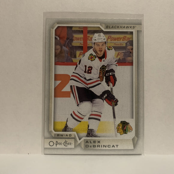 #450 Alex Debrincat Chicago Blackhawks 2018-19 O-Pee-Chee Hockey Card JK