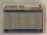 #294 Dynamic Duo Checklist 2019 Topps Series One Baseball Card