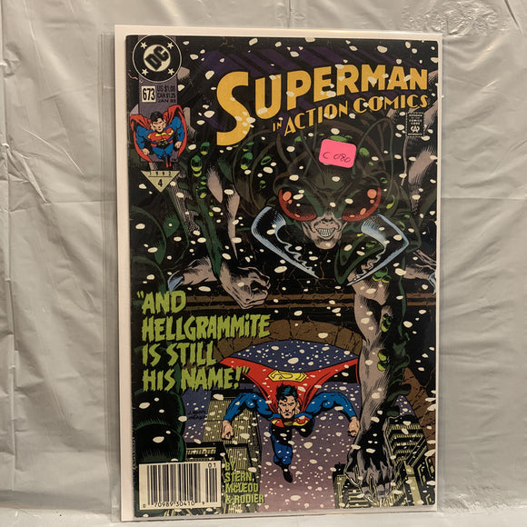 #4 Superman in Action Comics and Hellgrammite is Still his Name DC Comics BI 8780