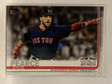 #275 Steve Pearce 2018 World Series Highlights Boston Red Sox 2019 Topps Series One Baseball Card