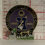 Calgary Heritage Lions Club Alberta Canada Logo Lapel Hat Pin
