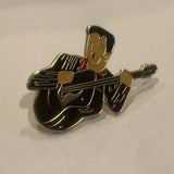 Man Playing a Guitar Lapel Hat Pin AW