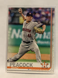 #136 Brad Peacock Houston Astros 2019 Topps Series One Baseball Card
