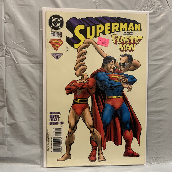 #110 Superman and Plastic Man DC Comics BI 8789