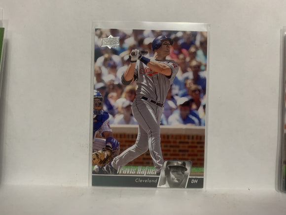 #159 Travis Hafner Cleveland Indians 2010 Upper Deck Series 1 Baseball Card NI