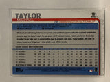 #101 Michael Taylor Washington Nationals 2019 Topps Series One Baseball Card