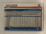 #235 Luke Weaver St Louis Cardinals 2019 Topps Series One Baseball Card