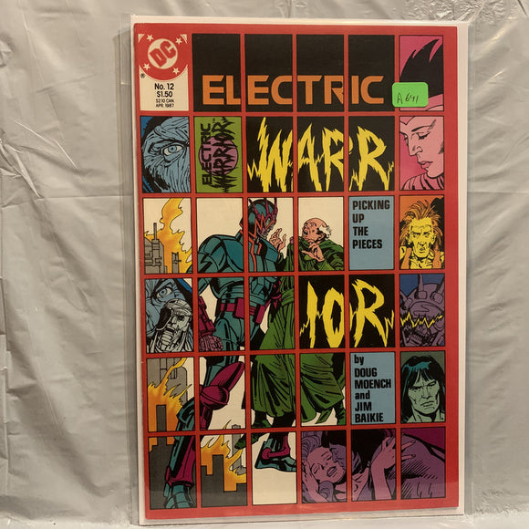 #12 Electric Warrior Picking Up the Pieces DC Comics BI 8806