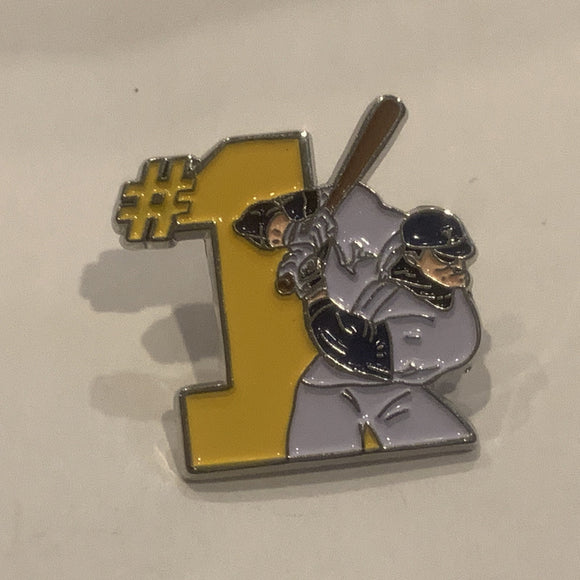 #1 Baseball Player Lapel Hat Pin AW