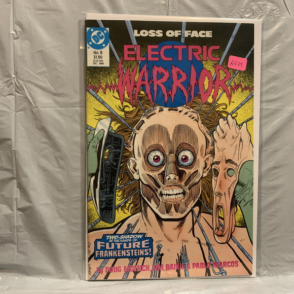 #8 Electric Warrior Loss of Face Future Frankensteins DC Comics BI 8808