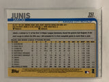 #252 Jakob Junis Kansas City Royals 2019 Topps Series One Baseball Card