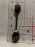 White Petal Flower Souvenir Spoon