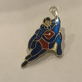 Super Hero Man Lapel Hat Pin AW