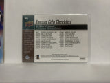 #583 Checklist Kansas City Royals 2010 Upper Deck Series 1 Baseball Card NJ