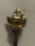 Canada Deer Maple Leaf Souvenir Spoon