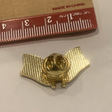 USA Curaco Friendship Flag Lapel Hat Pin AW
