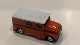 Red Armoured Van Maisto Toy Diecast Car