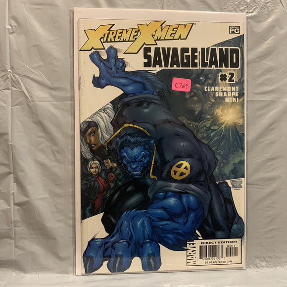 #2 X-Treme X-Men Savage Land Marvel Comics BJ 8821