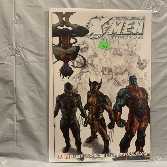 #1 Astonishing X-Men Sketchbook Marvel Comics BJ 8827