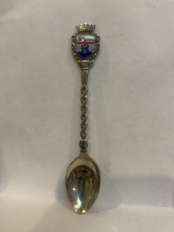 Rocky Mountain House Alberta Flag Souvenir Spoon