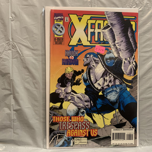 #118 X-Factor Havok vs Random Marvel Comics BJ 8829