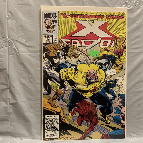 #84 X-Factor X-Cutioner's Song Part 2 Marvel Comics BJ 8832
