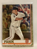 #288 Joe Panik 1219/2019 Gold San Francisco Giants 2019 Topps Series One Baseball Card
