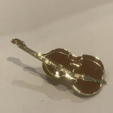 Cello Musical Instrument Lapel Hat Pin AX