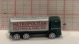 Green Metropolitan Heating & Fuel Oil Gas Tanker Maisto Toy Diecast Car