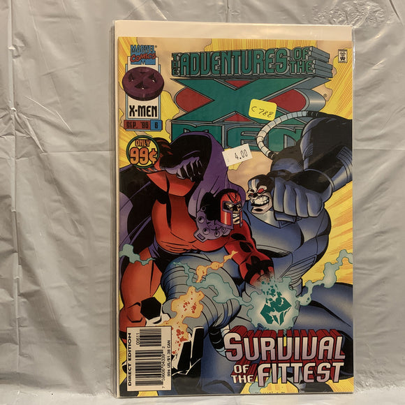 #8 The Adventures of The X-Men Survival of the Fittest Marvel Comics BJ 8845