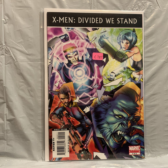#2 of 2 X-Men Divided We Stand Marvel Comics BJ 8846