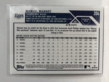 #204 Manuel Margot Tampa Bay Rays 2023 Topps Series One Baseball Card