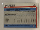 #18 Blake Parker Los Angeles Angels 2019 Topps Series One Baseball Card