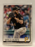 #96 Trevor Williams Pittsburgh Pirates 2019 Topps Series One Baseball Card