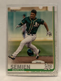 #201 Marcus Semien Oakland Athletics 2019 Topps Series One Baseball Card