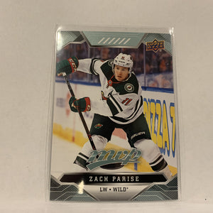 #93 Zach Parise Minnesota Wild  2019-20 UD MVP Hockey Card AI