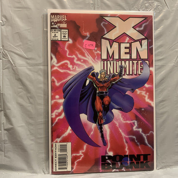#2 X Men Unlimited Point Blank Marvel Comics BJ 8853