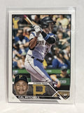 #313 Cal Mitchell Rookie Pittsburgh Pirates 2023 Topps Series One Baseball Card