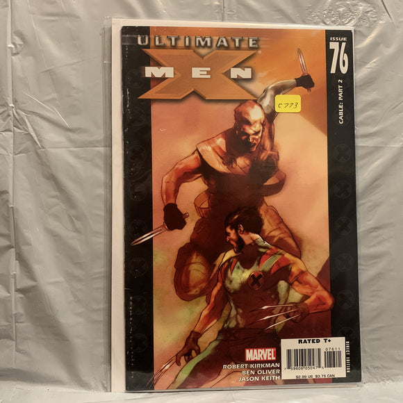 #76 Ultimate X Men Cable Part 2 Marvel Comics BJ 8854