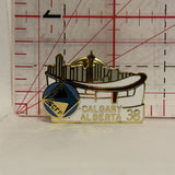 CUPE SCFP Calgary Alberta 38 Logo Lapel Hat Pin