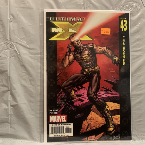 #43 Ultimate X Men New Mutants Part 4 Marvel Comics BJ 8855