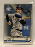 #268 Blake Snell League Leaders Tampa Bay Lightning 2019 Topps Series One Baseball Card