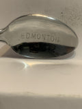 Edmonton Wild Rose Alberta Souvenir Spoon