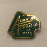 Alberta Federation of REA's Logo Lapel Hat Pin AX