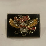 Don't Mess With The USA Lapel Hat Pin AX