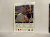 #244 Ray Lankford St Louis Cardinals 1992 Upper Deck Baseball Card NK