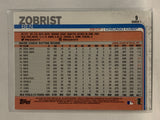 #9 Ben Zobrist Chicago Cubs 2019 Topps Series One Baseball Card